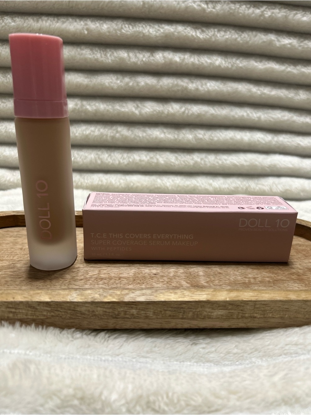 Doll 10 T.C.E This Covers Everything Super Coverage Serum Light/Med 1.1 fl oz